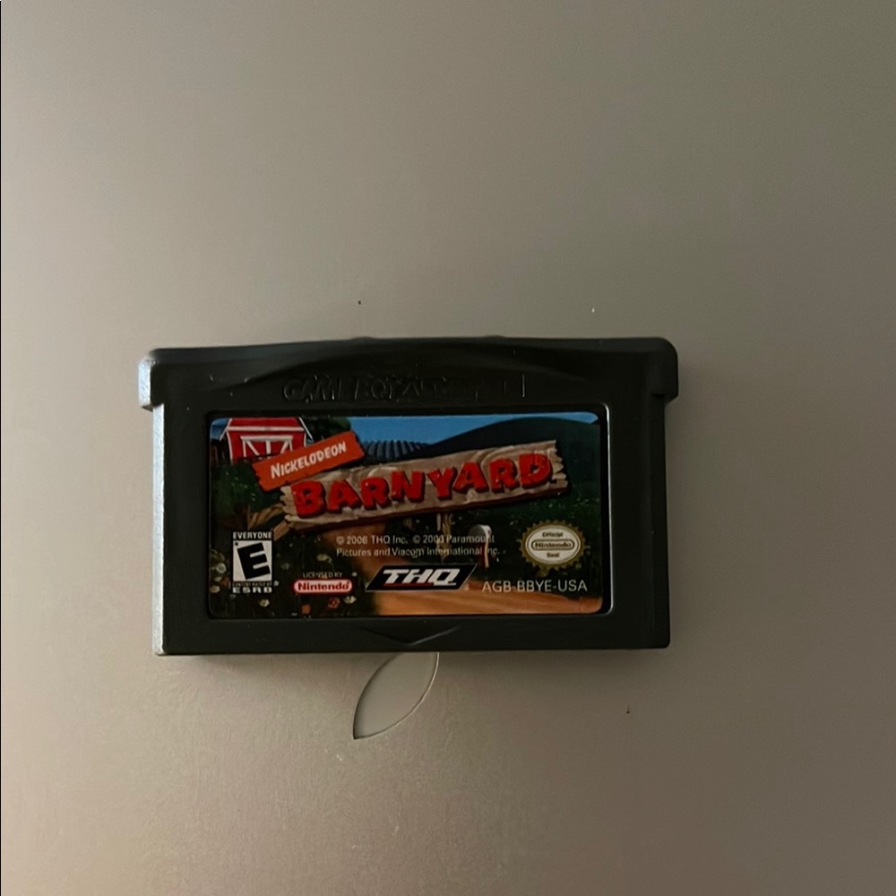Nickelodeon Barnyard Game Cartridge - Game Boy Advance